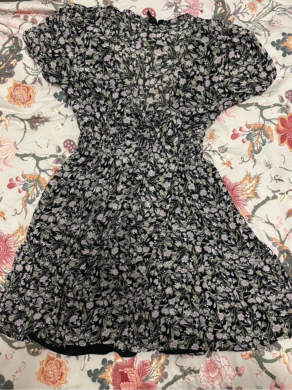 Windsor Floral Romper with Tie Front